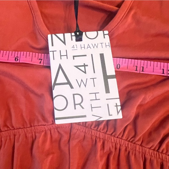 NWT 41 HAWTHORNE Cinched Waist MIDI/MAXI DRESS - Picture 7 of 13